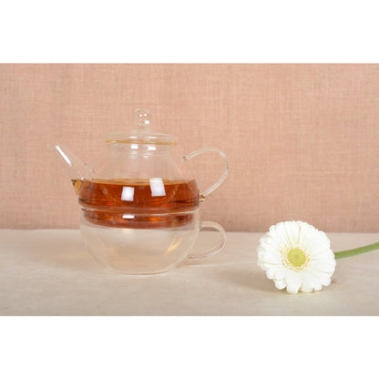Aulica Three-in-One Theepot 700ml – Glazen Design |woon-meubel.nl
