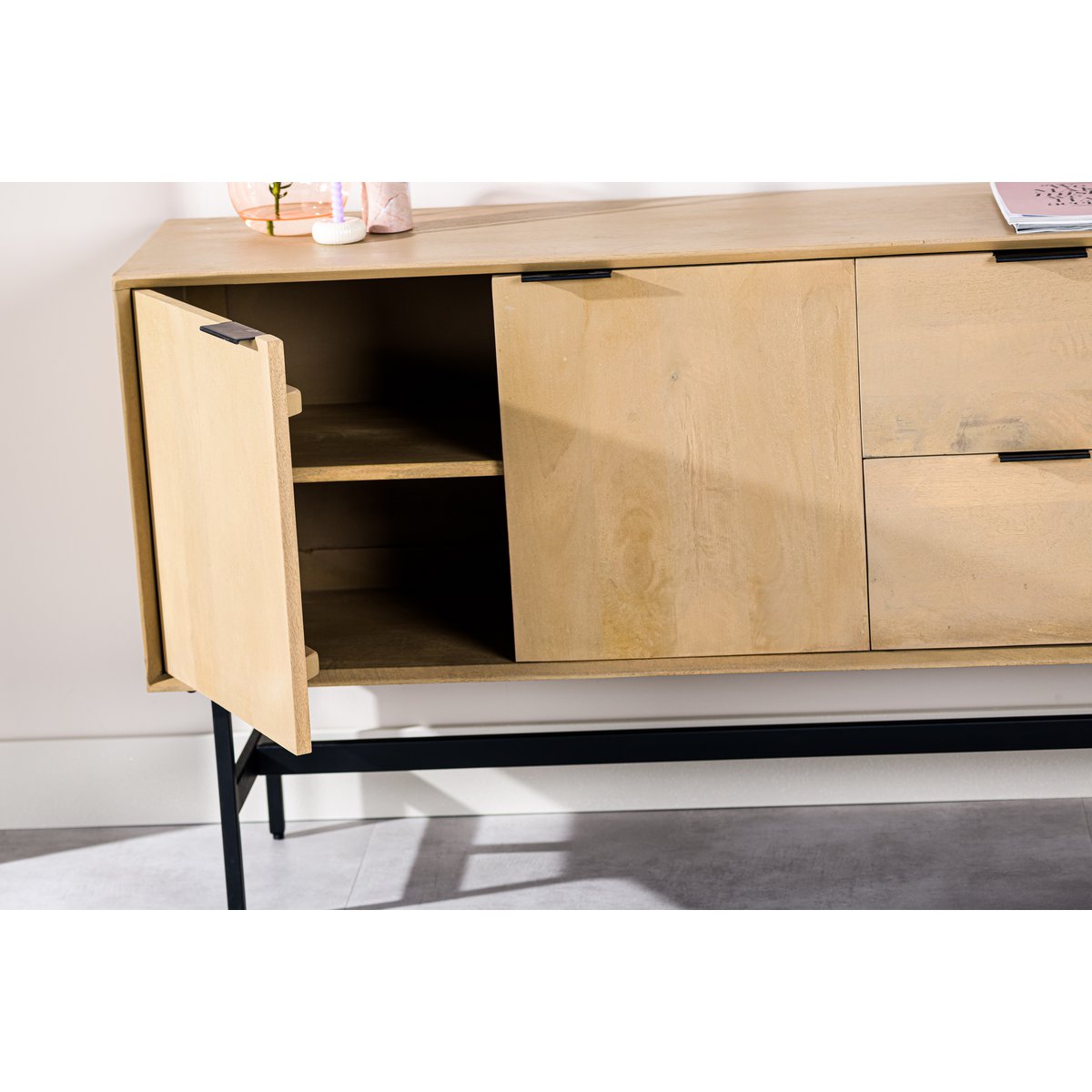 Dressoir 3D, 170 cm, naturel