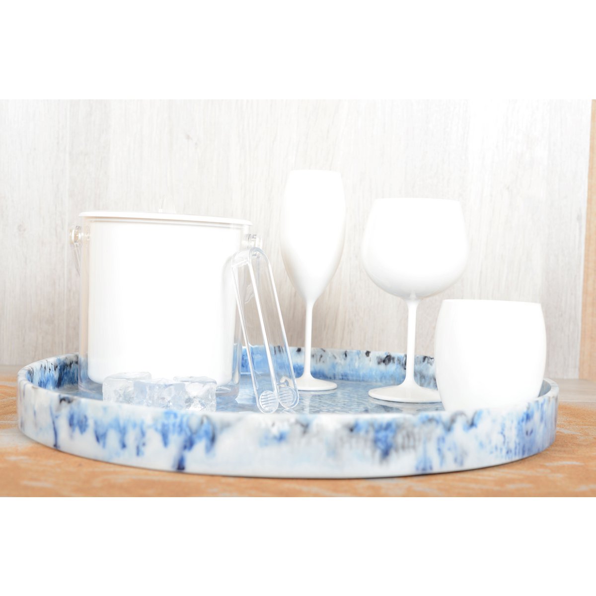 Witte Champagneglazen – Aulica 210 ml - Set van 6