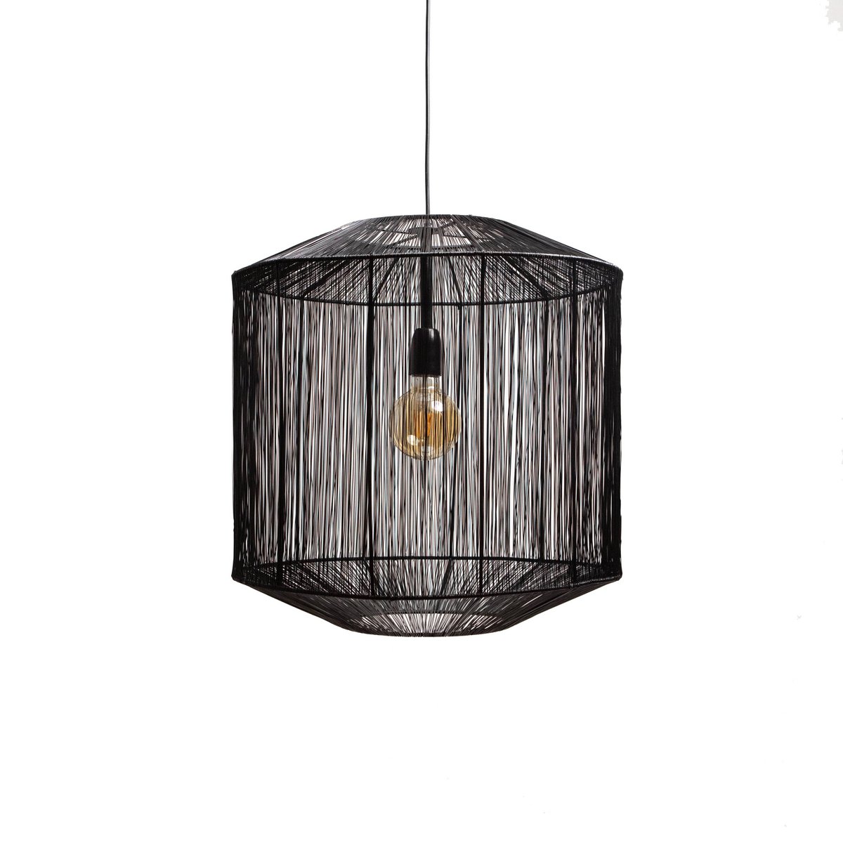 Hanglamp SENNA mat zwart Ø50x54cm