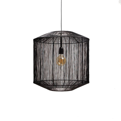 Pendant lamp SENNA matt black Ø50x54cm