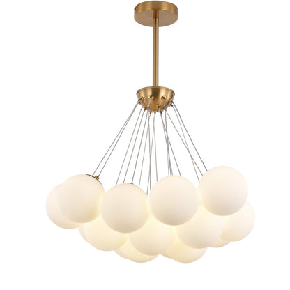 Lampe à suspension Emily Blanche 65cm