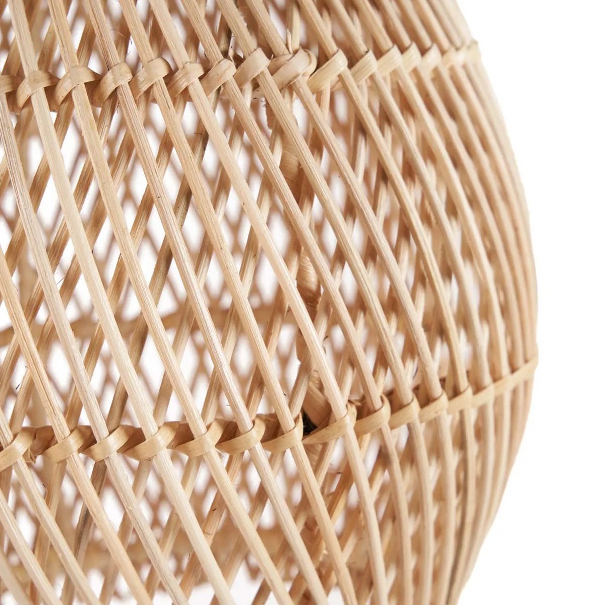 De Piccolo-hanger - Naturel -Handgemaakt van rotan |woon-meubel.nl