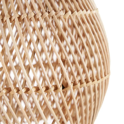 De Piccolo-hanger - Naturel -Handgemaakt van rotan |woon-meubel.nl