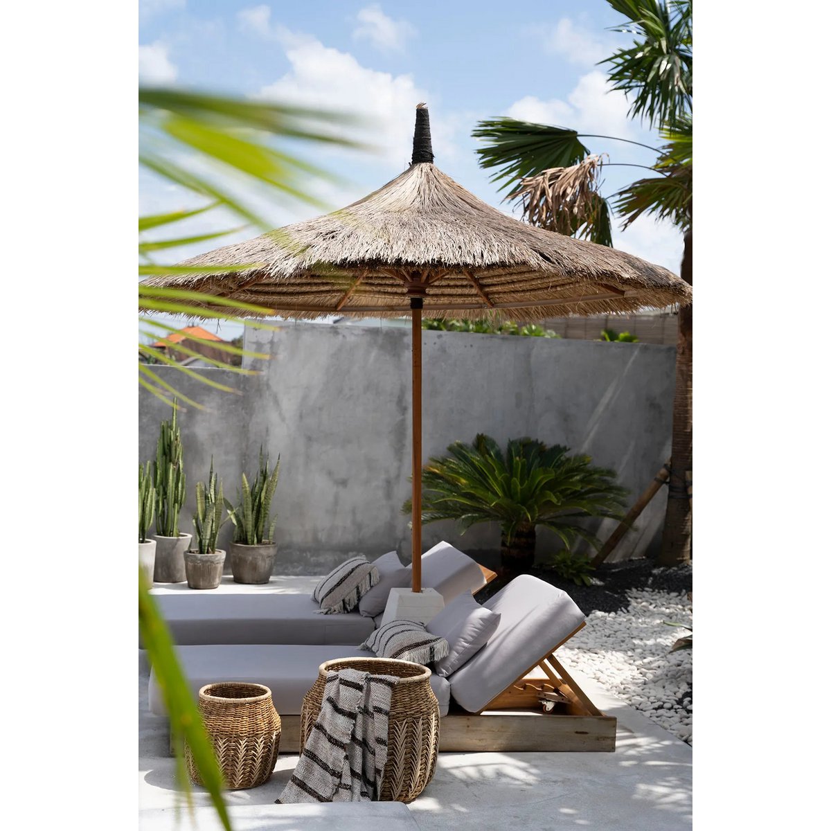 Handgemaakte Rotan Mand - Naturel - M | woon-meubel.nl