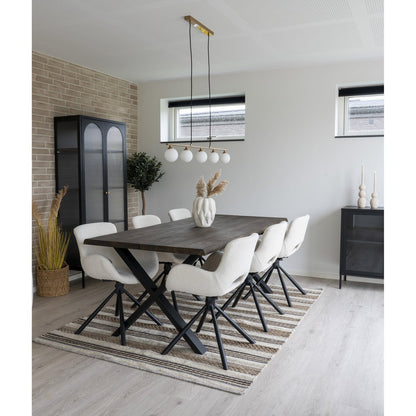 Halifax Hanglamp – Glas en Messing | Luxe Hanglamp | woon-meubel.nl