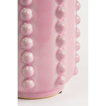 Vase Boaz - H30 x Ø11 cm - Céramique - Rose