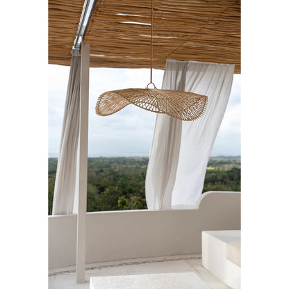 The Chapeau Hanglamp Rotan - Naturel - L |woon-meubel.nl
