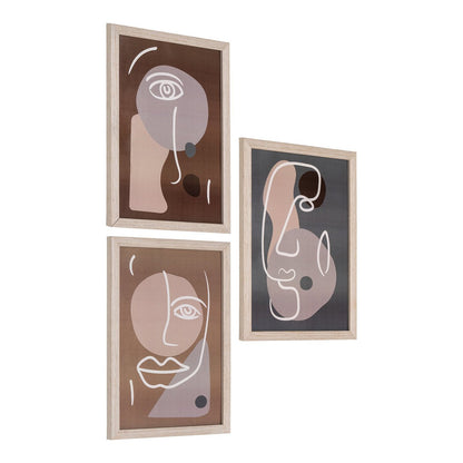 Madison Fotolijstenset – Set van 3 Naturel MDF Lijsten | woon-meubel.nl