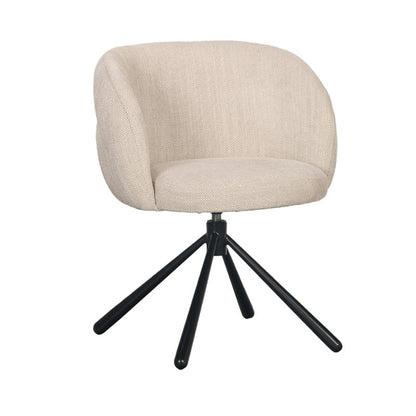 Pebble Swivel Chair Beige