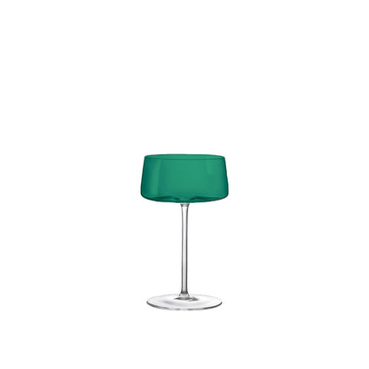 Champagneglazen Set van 6 – Luxe Glaswerk – Multicolor