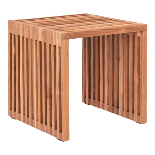 Pego Bijzettafel - Bijzettafel in teakhout, natuur |woon-meubel.nl