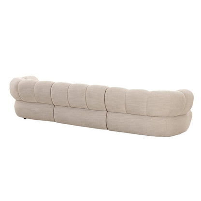 Bank New York 4-zits Beige stijlvol |woon-meubel.nl