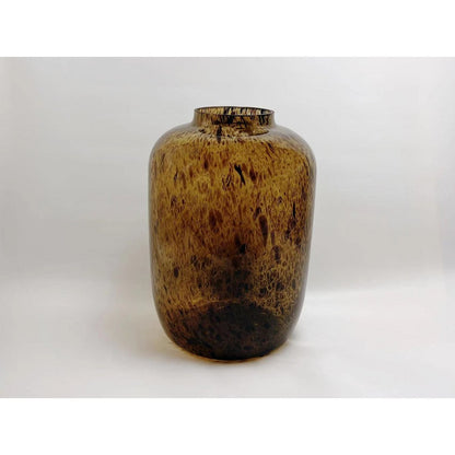 Cheetah Vase Brown Medium