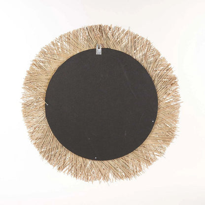 De Rotan Spiegel - Naturel - M| woon-meubel.nl