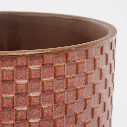 Daan Bloempot - Lichtroze - H18 x Ø19 cm - detail |woon-meubel.nl