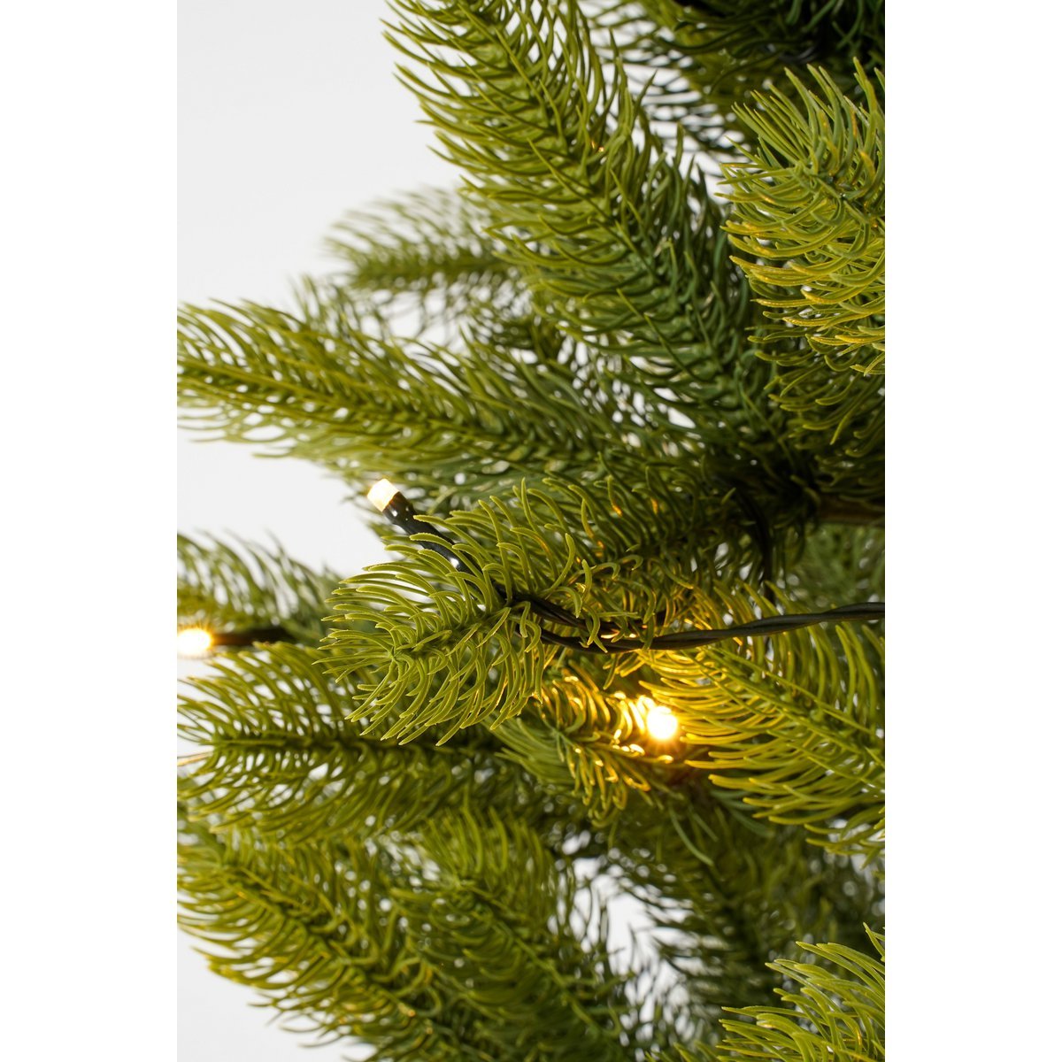 Nigata Kunstkerstboom in Pot met LED Verlichting - H90 x Ø55 cm - Groen