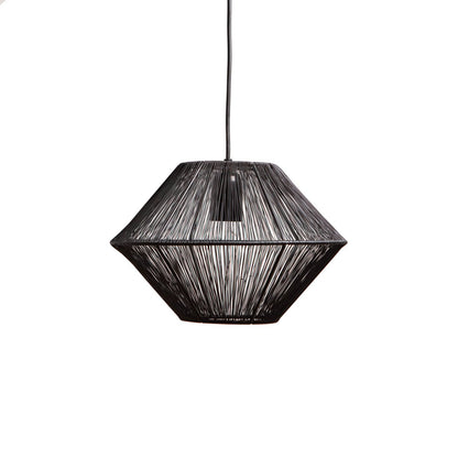 Pendant lamp CHARLY matt black Ø30x20cm