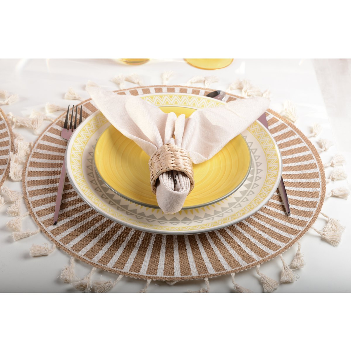 United Geel Dessert bord- Coachella
