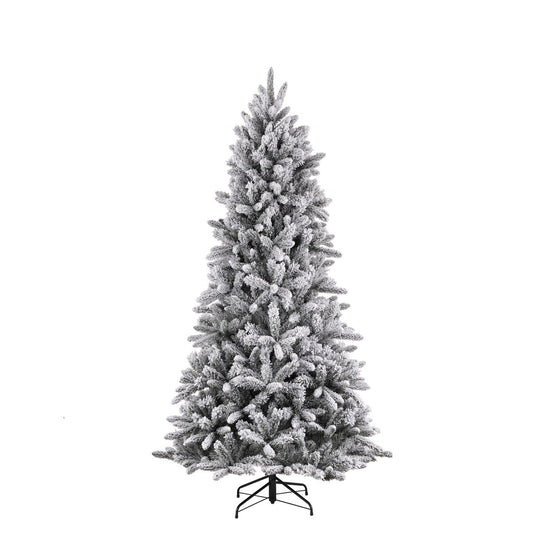 Snowdon Kunstkerstboom - H215 x Ø127 cm - Groen Frosted