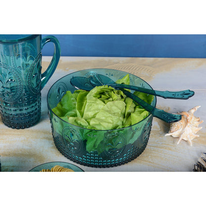 Aulica Saladebestek Turquoise – Acryl |woon-meubel.nl