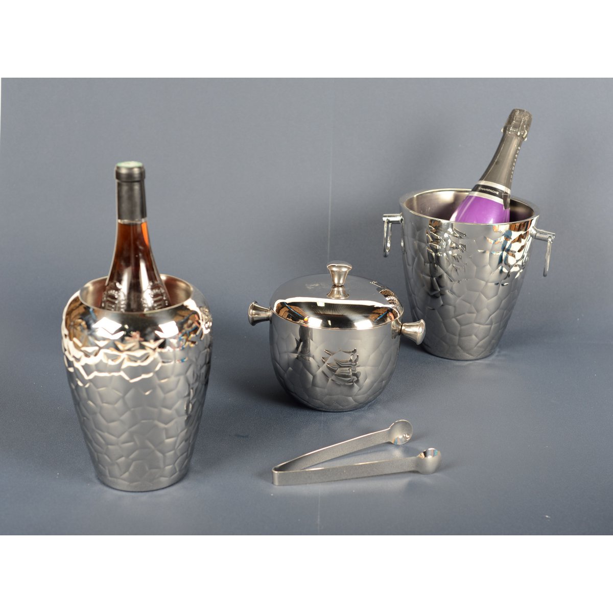 Aulica Wijnkoeler Zilver Dubbelwandig H13cm | woon-meubel.nl