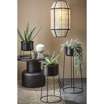 Pella Hanging Lamp - H58 x Ø33 cm - Linen - Off White