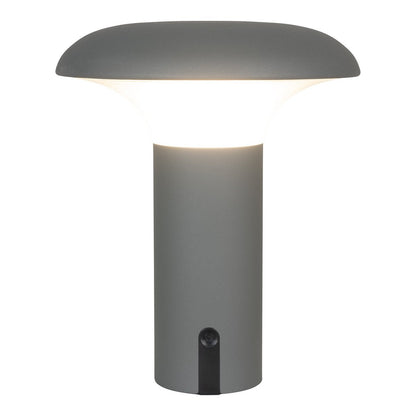Ramsey LED Lamp - Lamp, rechargeable, gray