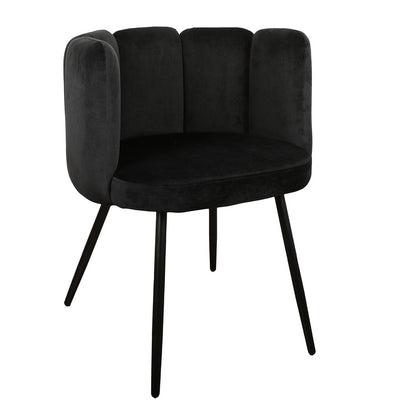 High Five stoel zwart - Set van 2 |woon-meubel.nl