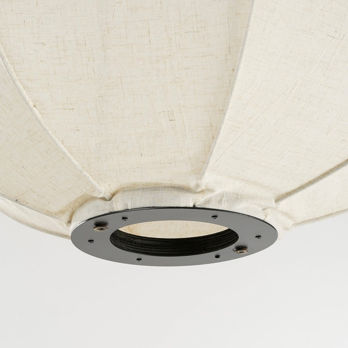 Pego Hanglamp - H55 x Ø50 cm - Linnen - Off White