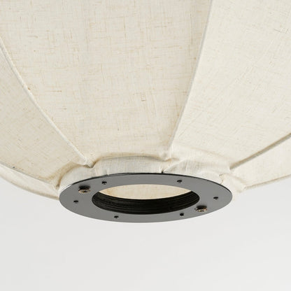 Pego Pendant Lamp - H55 x Ø50 cm - Linen - Off White