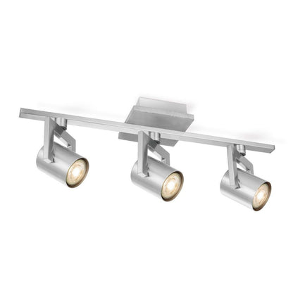 Surface-mounted spotlight Concrete 3 - incl. dimmable LED lamp - concrete