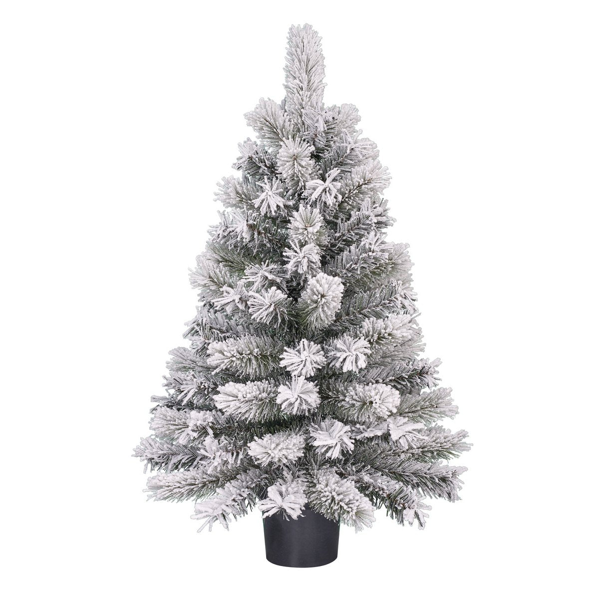 Dinsmore Kunstkerstboom in Pot - H90 x Ø50 cm - Frosted Green