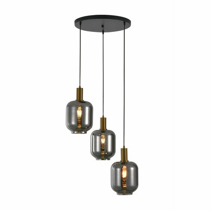Lily 3-Light Pendant Lamp Round