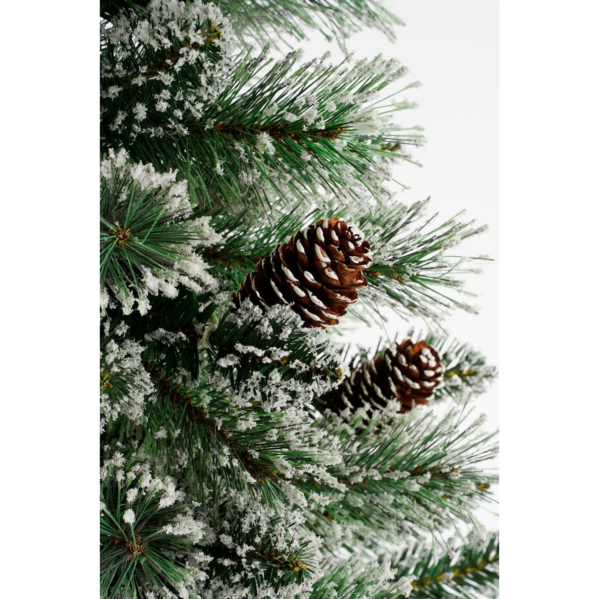 Vandans Kunstkerstboom in Pot - H90 x Ø48 cm - Groen Frosted