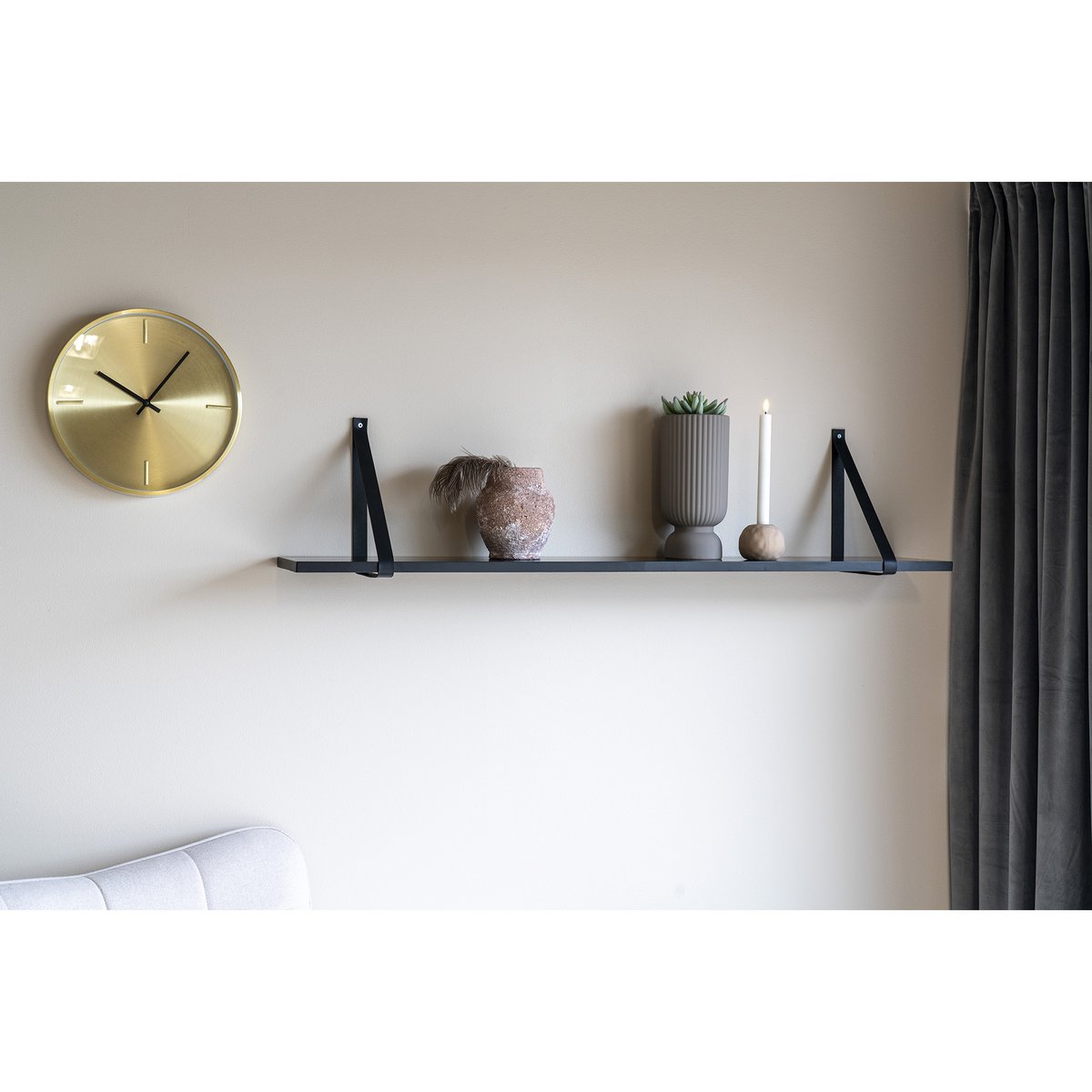 Plank met Leren Riemen | House Nordic | woon-meubel.nl