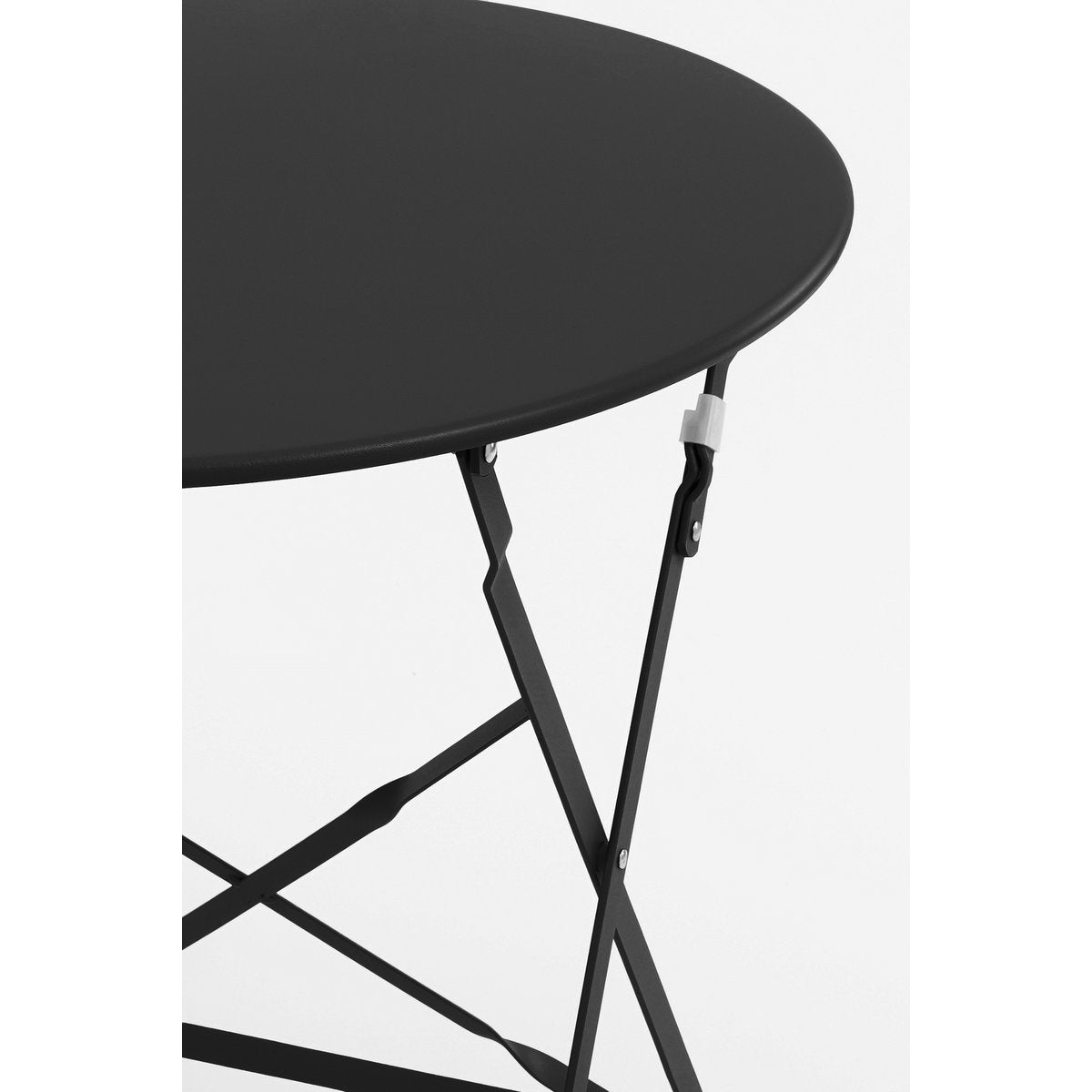 Laurence Bistroset Zwart- Metaal - Set van 3 |woon-meubel.nl