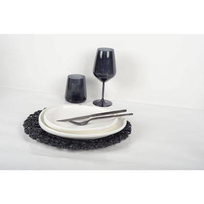 Zwarte Waterglazen – Set van 6 |woon-meubel.nl