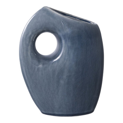 VASE ceramic, blue