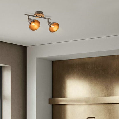 Opbouwspot Denver 2 - incl. dimbare LED lamp - hout|woon-meubel.nl