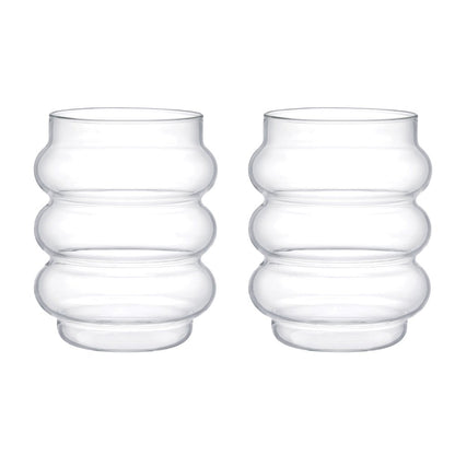 Aulica Matchaglazen / Bellenwaterglazen – Set van 2 Glazen van 400 ml |woon-meubel.nl
