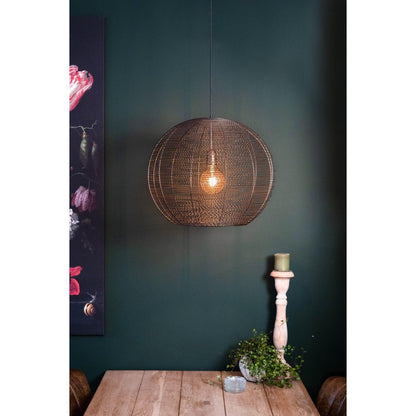 Hanglamp LUCAS antiek brons Ø50x38cm |woon-meubel.nl
