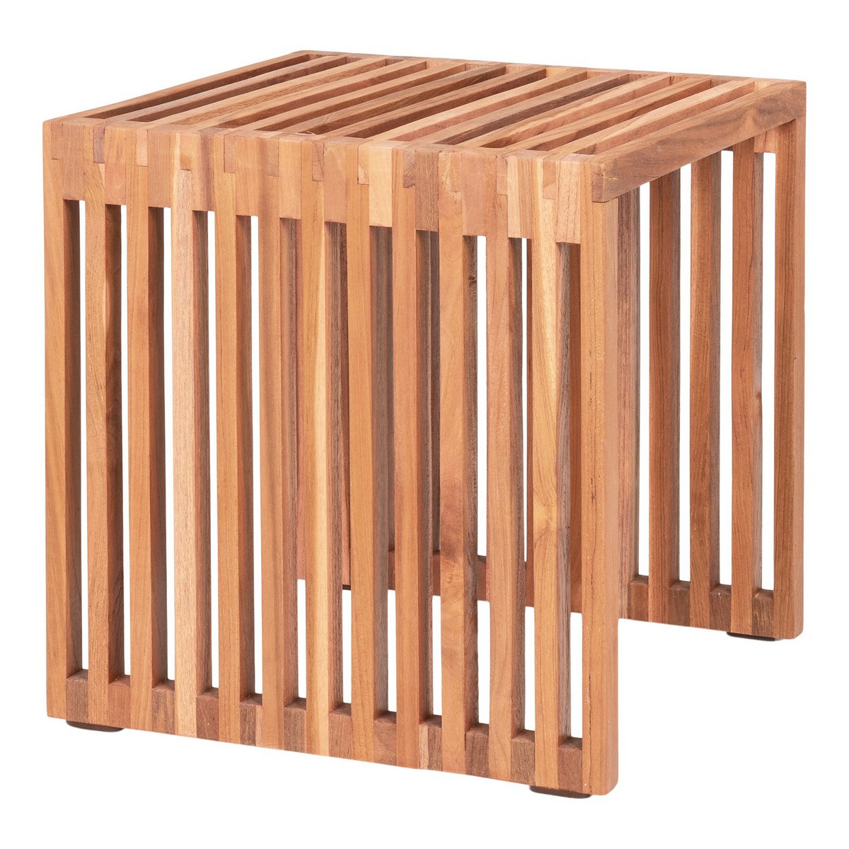 Pego Bijzettafel - Bijzettafel in teakhout, natuur |woon-meubel.nl
