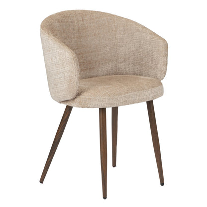 Luna eetkamerstoel crème - Comfort - Set van 2 |woon-meubel.nl