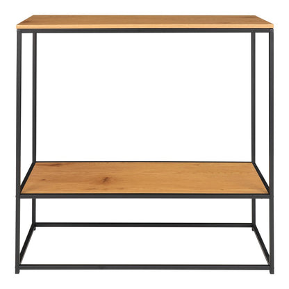 Vita Console Table - Oak Look, Black
