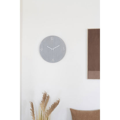 Ravenna wandklok, lichtgrijs geruisloos - Ø40 cm |woon-meubel.nl 
