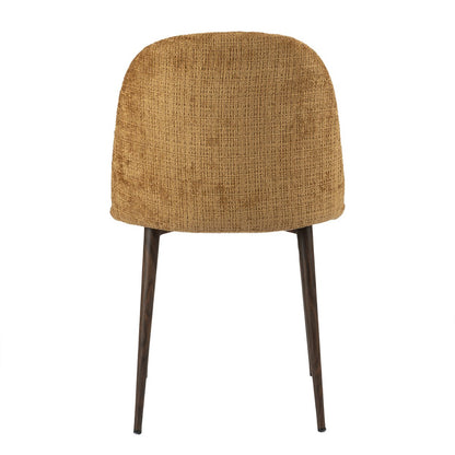 Gold egg chair - set of 2