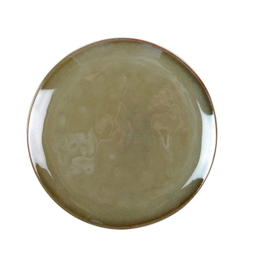 Aulica Dessertbord Kaki Ø20,5 cm – Keramiek – Natural Elements