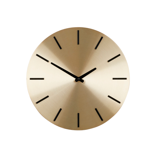 Brixen Wandklok - Ø36 cm - Goud |woon-meubel.nl