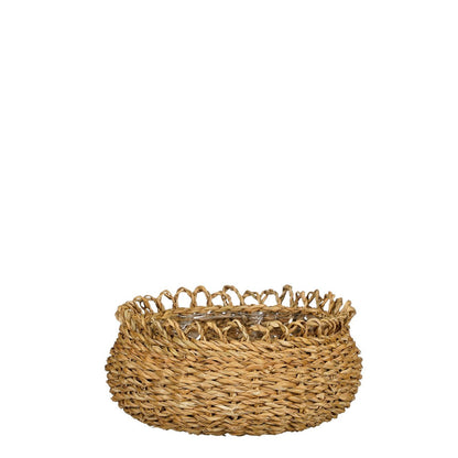 Gourdon Plantenmand Bruin - Set van 4 - H17 x Ø31 cm |woon-meubel.nl
